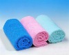 Microfiber face towel cleaning towel