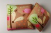Mirco beads transfer printed cushion (hedgehog)
