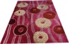 Mixed yarn modern designed polyester carpet