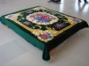No.8007 green polyester blanket