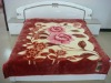 No.8018 camel red blankets 200x240cm