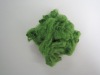 Offer hot 3d dark green polyester staple fiber
