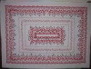 PRINTED RED TABLE CLOTH 2#--1