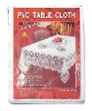 PVC Lace table cover