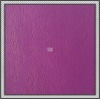 PVC purple plain grain leather