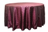 Pintuck table cloth,Pintuck table linen