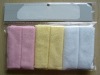 Plain pink face towel set