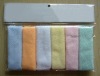 Plain unisex face towel set