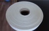 Plain weave poly-cotton fabric label