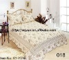 Professional Manufacturer 3pcs stamp printed soft short pile quilt set comforter set bedding set stock XY-Y018