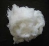 Pure white dehaired cashmere fibre