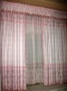 Red Rose pattern cloth curtain