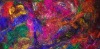 Sari Silk Fibers in Multicolors