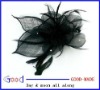 Sinamay Feather Fascinator Hair Flower Race Prom Party