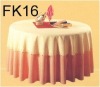 TC0002 Polyester/cotton table colth for weddings and banquet