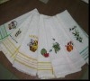 Terry kitchen towel with embroidery
