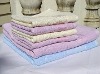 Towels baths--100% cotton solid jacqurd bath towel