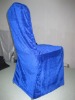 Velvet Chair Cover/blue chair cover for wedding/Banquet velour seat cover