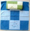 Yarn-Dyed Towel with embroidery