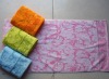 Yarn dyed Jacquard bath towel