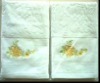 Zero-Twist Terry Cotton Bath Towel with Embroidery