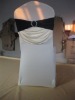 back swag spandex chair cover and rhinestone spandex band