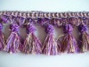 br-153 curtain tassel fringe trimming for cushion and sofa beaded fringe curtain accessory