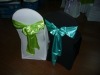 chair satin sash and chair decoration tie for wedding