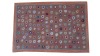 colored wool hand hooked rug