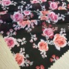 colorful rose flowers printed fabric mesh