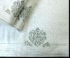 cotton Solid embroidery bath towel / set towel