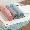 cotton velour bath towel