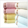 embroidery 100% cotton bath towels