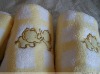 embroidery bath towel