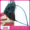 fashion peacock feather headband