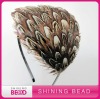 feather fascinator headband