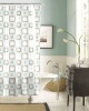 geometric shower curtain