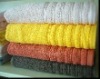 good quality 100% cotton solid color face towel
