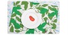 green leaf printed cotton table napkin placemat dinner mat