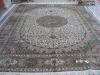handmade turkish silk rug