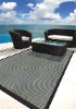 high end woven vinyl area rug by texlyweave