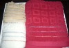 high-quality jacquard cell towel