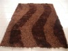 knot and polyster shaggy rug