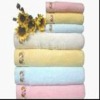 little bees cotton towel