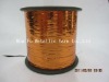 metalic yarn m type in copper color flat yarn