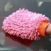 microfiber chenille glove for car cleaning