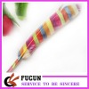 multicolored goose feather