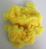 offer solid 3d yellow polyester staple fiber