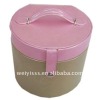 pink leather jewelery case