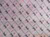 plain woven polyester printed fabric for shirt